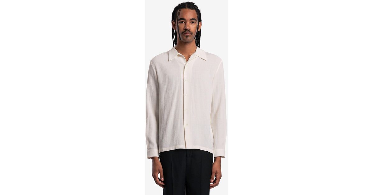 Séfr Rampoua Shirt in White for Men | Lyst