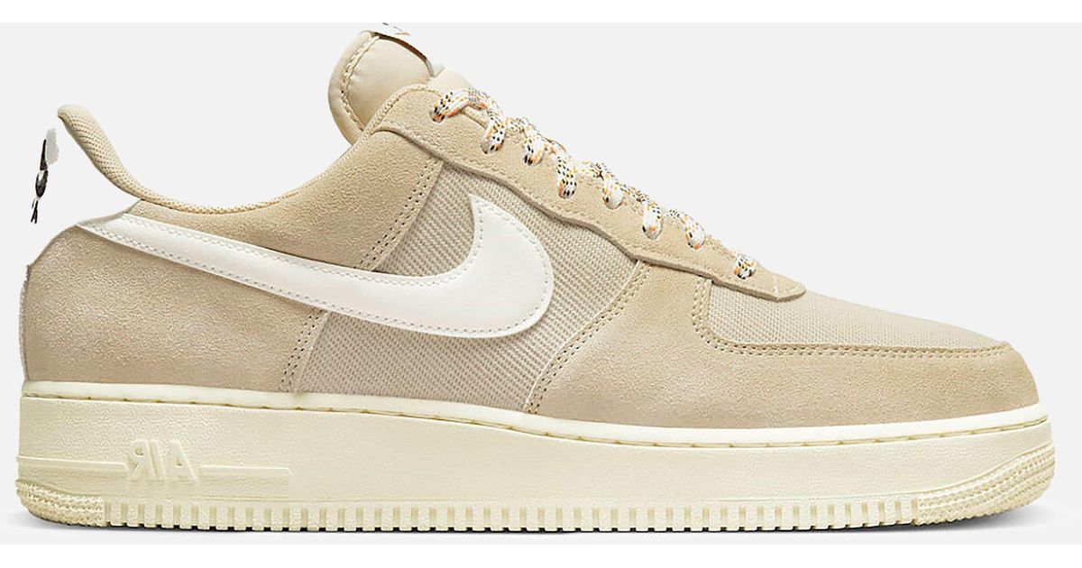 Nike Canvas Air Force 1 '07 Lv8 'rattan' in Natural for Men | Lyst