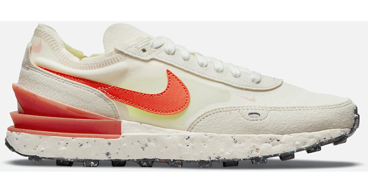 Nike Suede Waffle One Crater Se 'white' Lyst