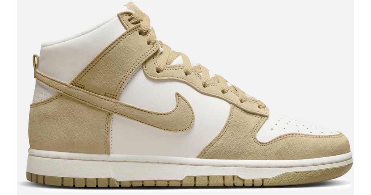 Nike Dunk High Prm 'tan Suede' in Natural for Men | Lyst