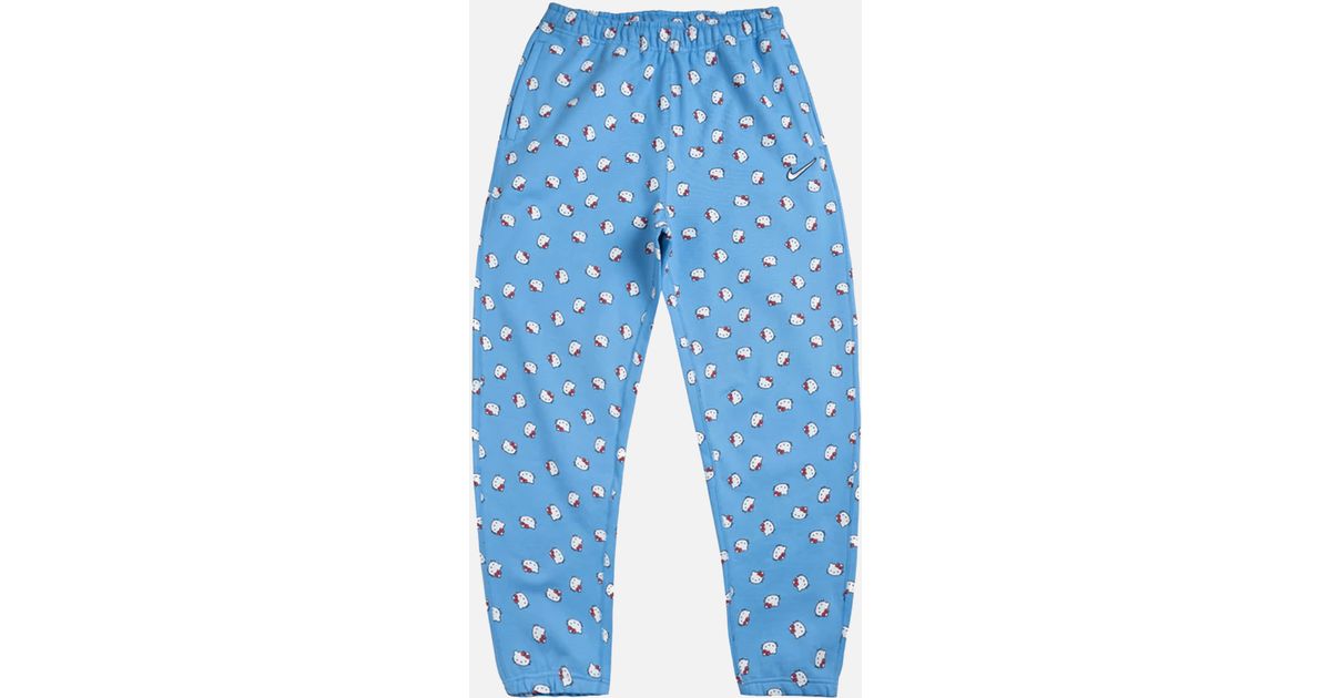 Nike Hello Kitty Fleece Pants in Blue for Men Lyst