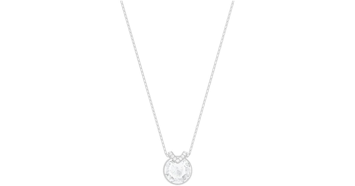 Swarovski Bella V Pendant in White | Lyst