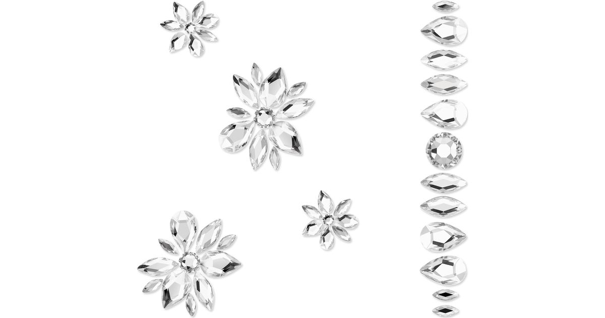 Swarovski Body Jewel Set in White Lyst UK