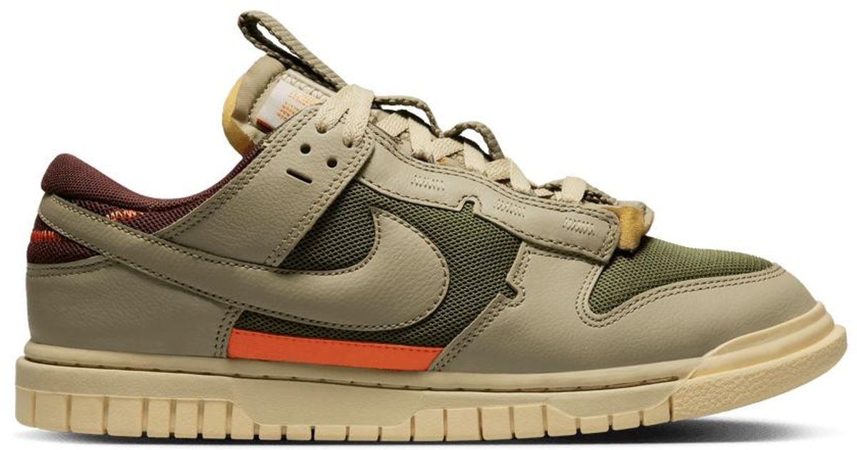 Nike Dunk Low Remastered 'medium Olive' in Brown for Men | Lyst