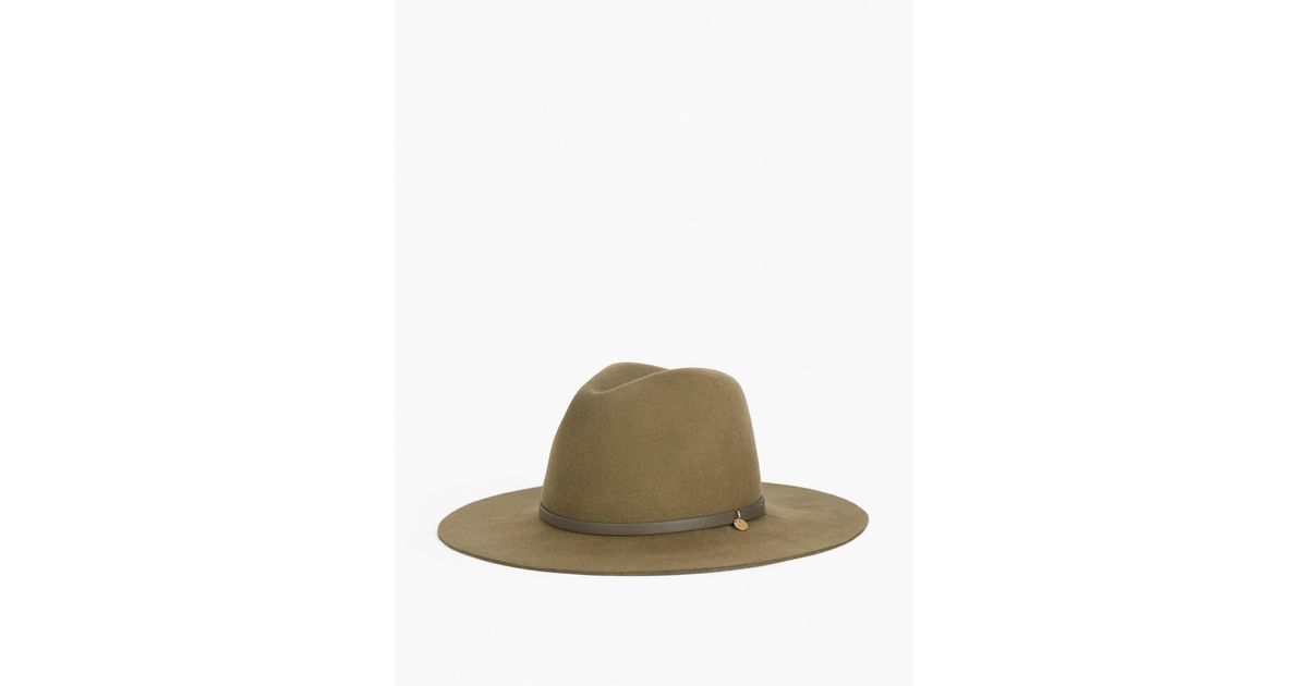 Wool fedora Talbots Wool Felt Fedora | Talbots main image 2
