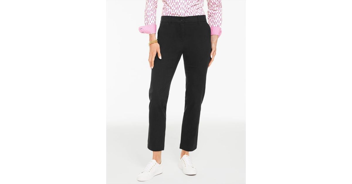 Talbots Smashing6 Talbots Heritage Twill Perfect Crops Pants in Blue | Lyst UK