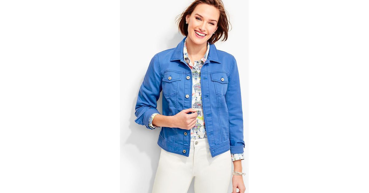 talbots blue jeans