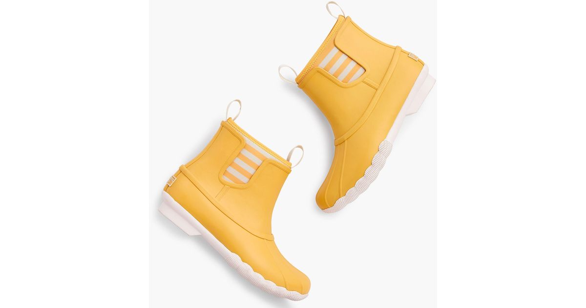 talbots sperry rain boots