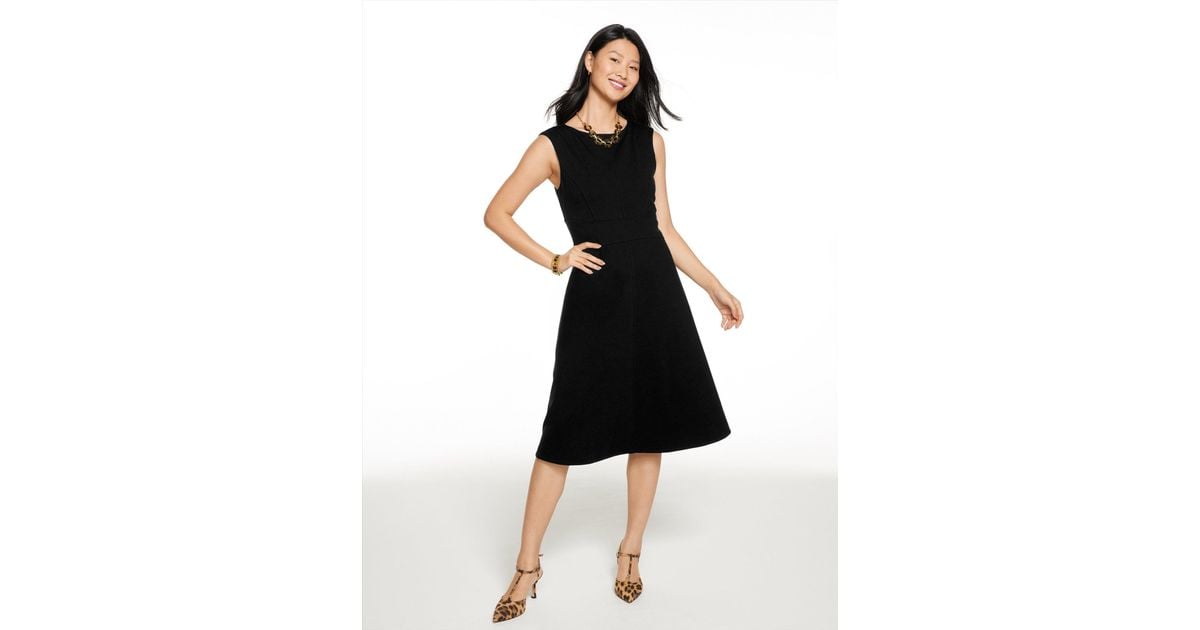 ponte fit flare dress Kate Spade Red Ponte Fit & Flare Dress Size XS – C&J Collections Chicago main image 1