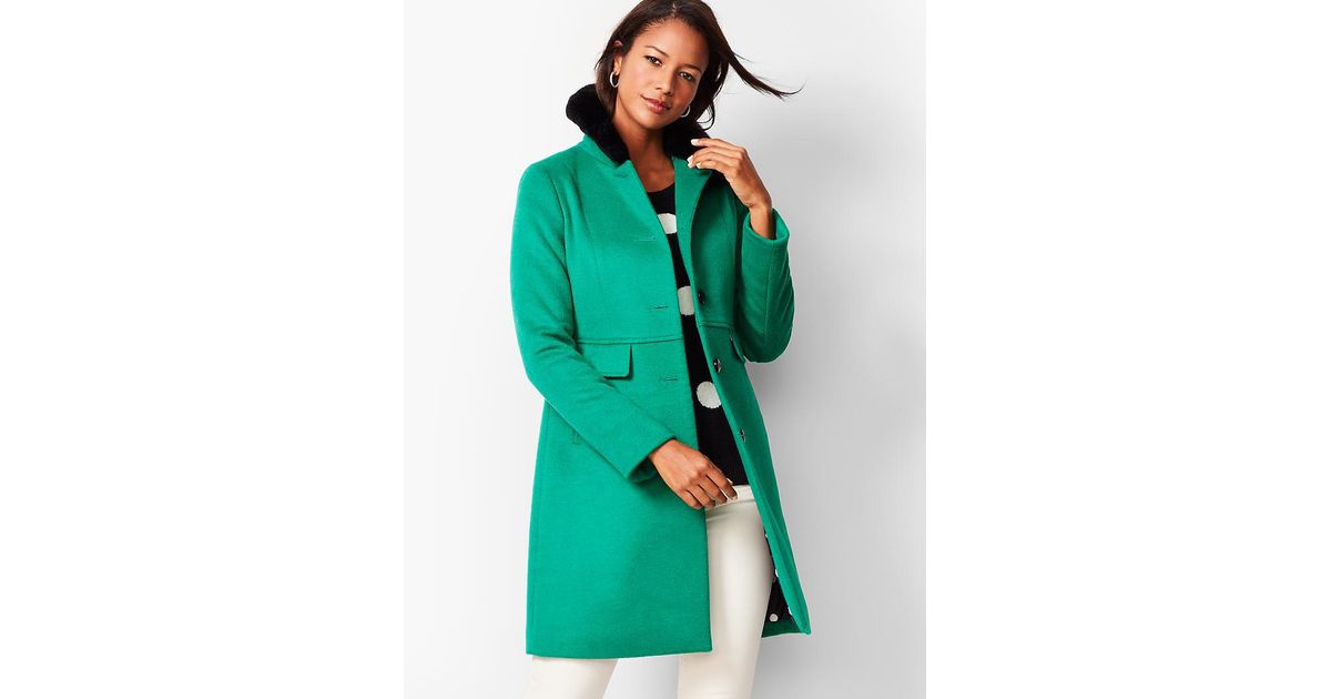 talbots wool coat