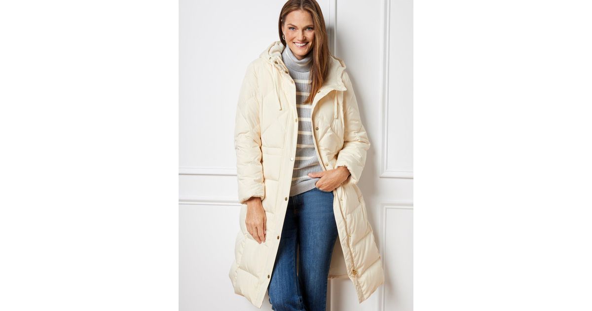 Talbots sales down coat