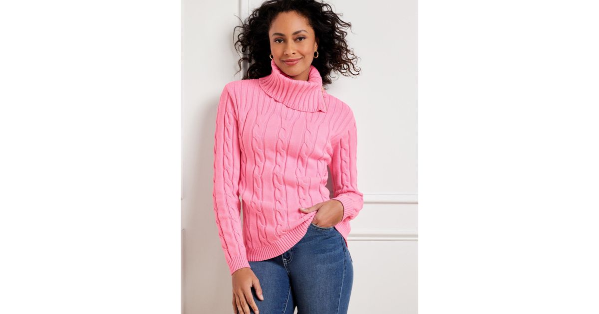 Women's Zip Cowl Neck Sweater