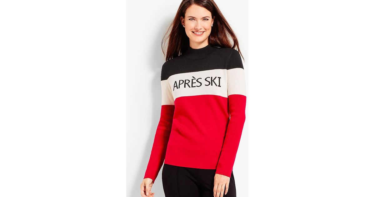 apres ski sweater