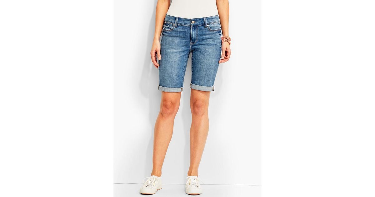 talbots boyfriend shorts