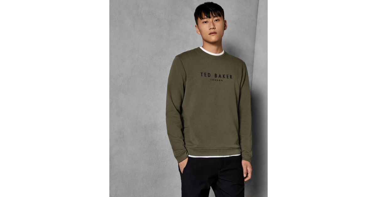 ted baker branded anniversary sweatshirt