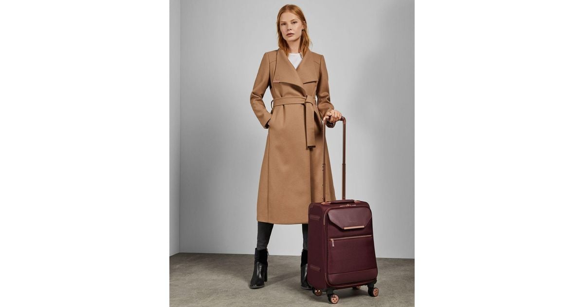 ted baker metallic trim small suitcase