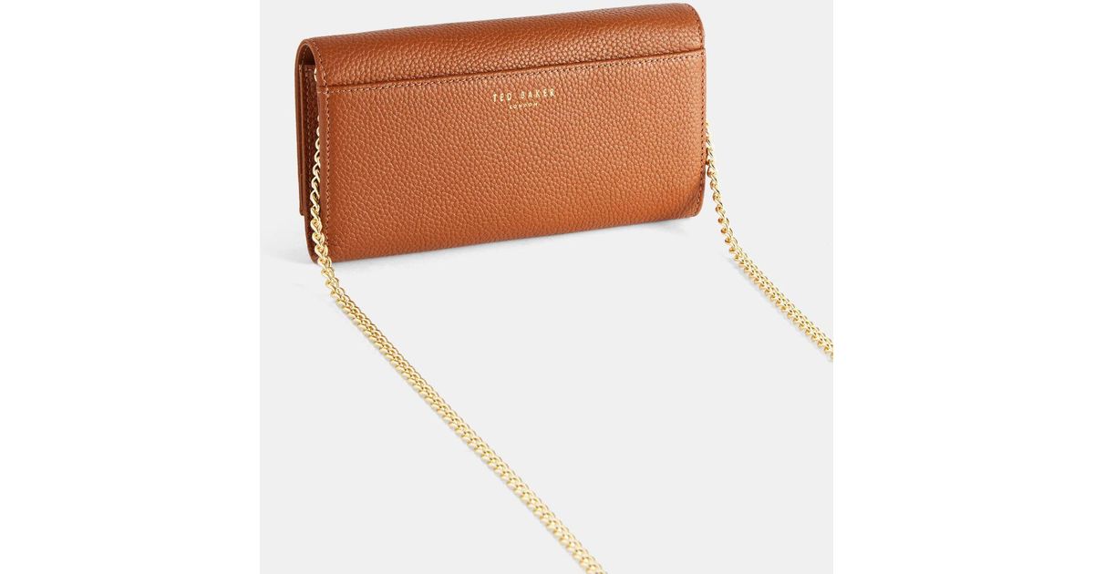 ted baker tan purse