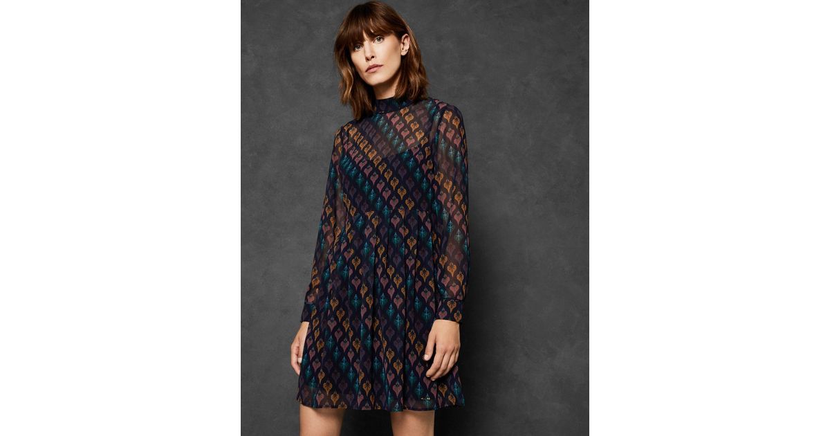 ted baker heart print dress