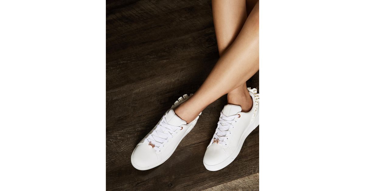 ted baker ruffle trainers