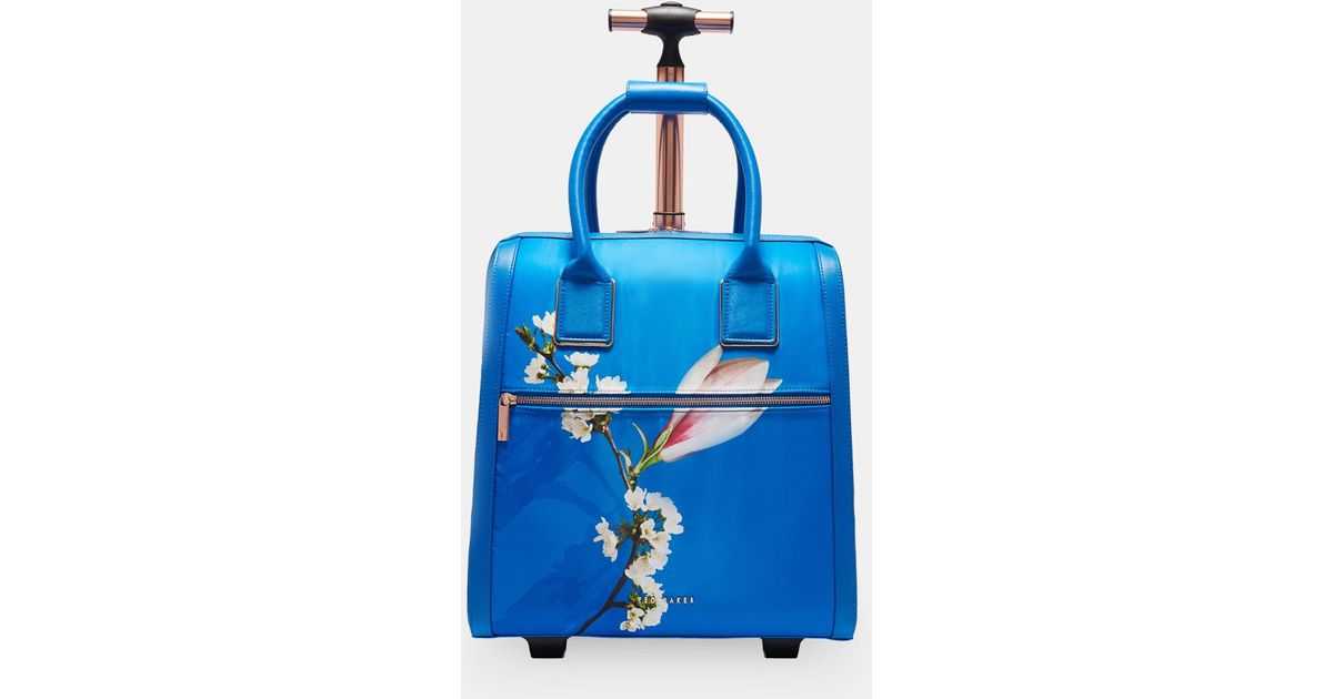 ted baker blue suitcase