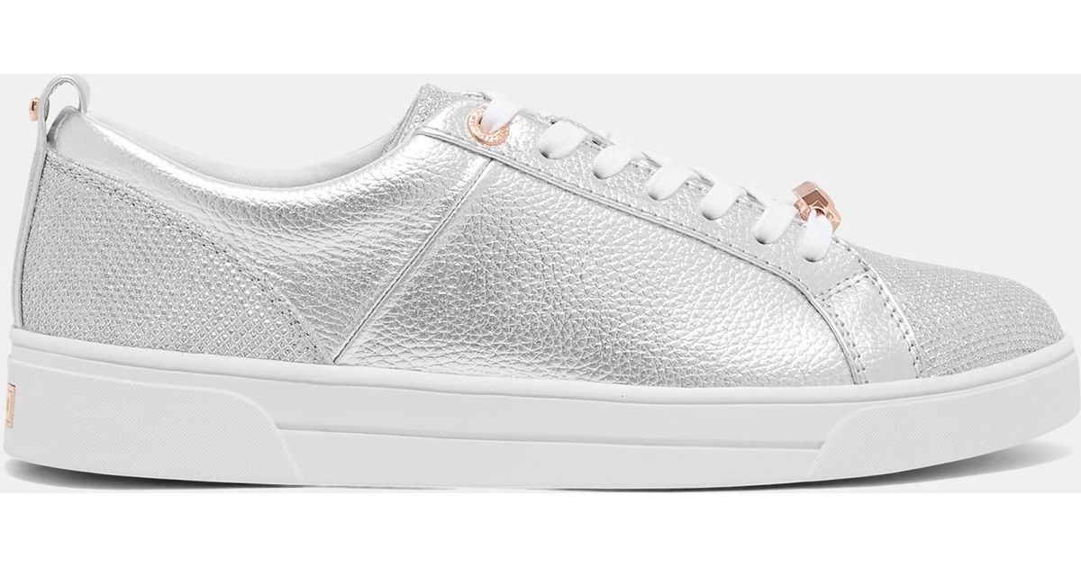 ted baker silver trainers