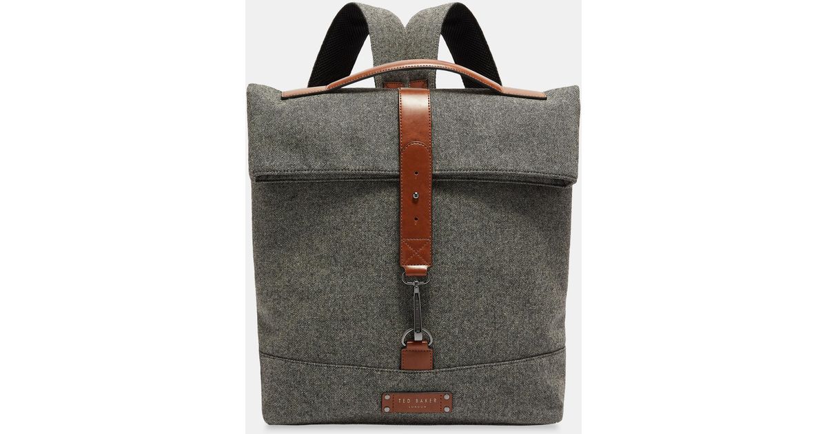 ted baker roll down backpack