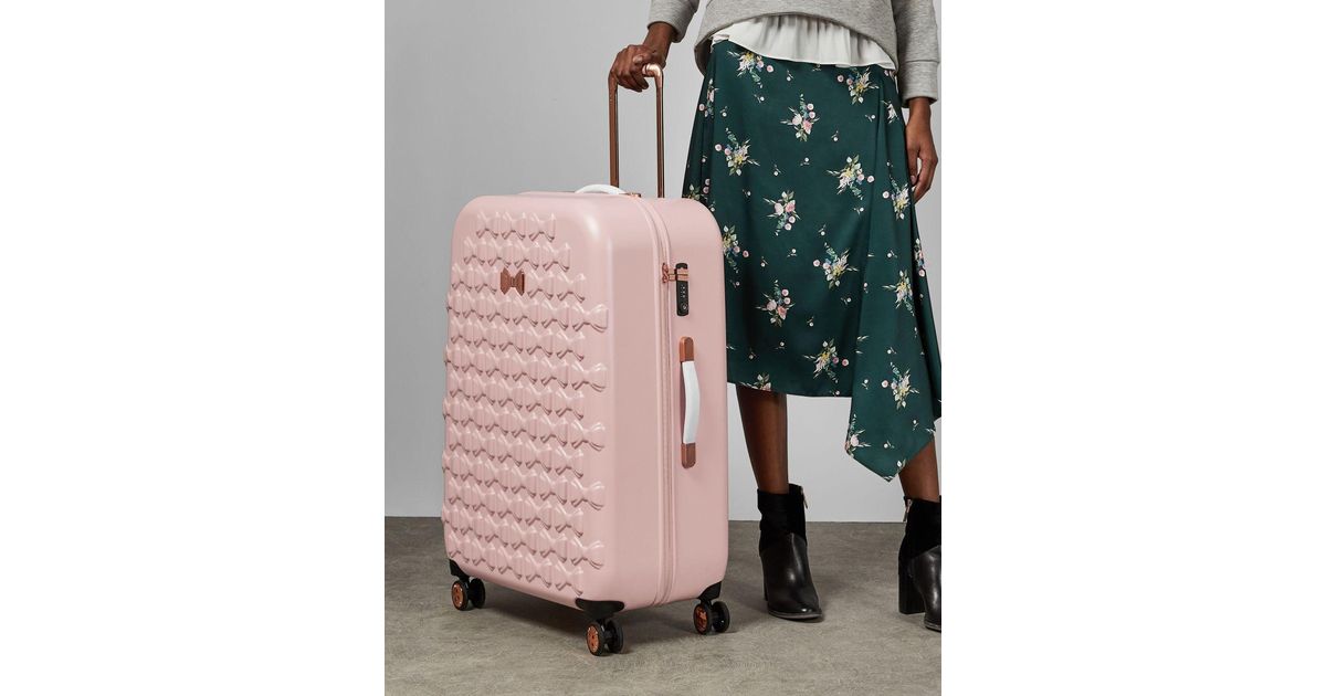 Ted Baker Großer Koffer Mit Schleife in Pink | Lyst DE