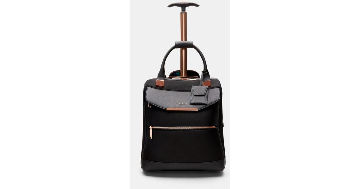 Ted Baker Tbw5009 Softside Wheeled Case in Black | Lyst