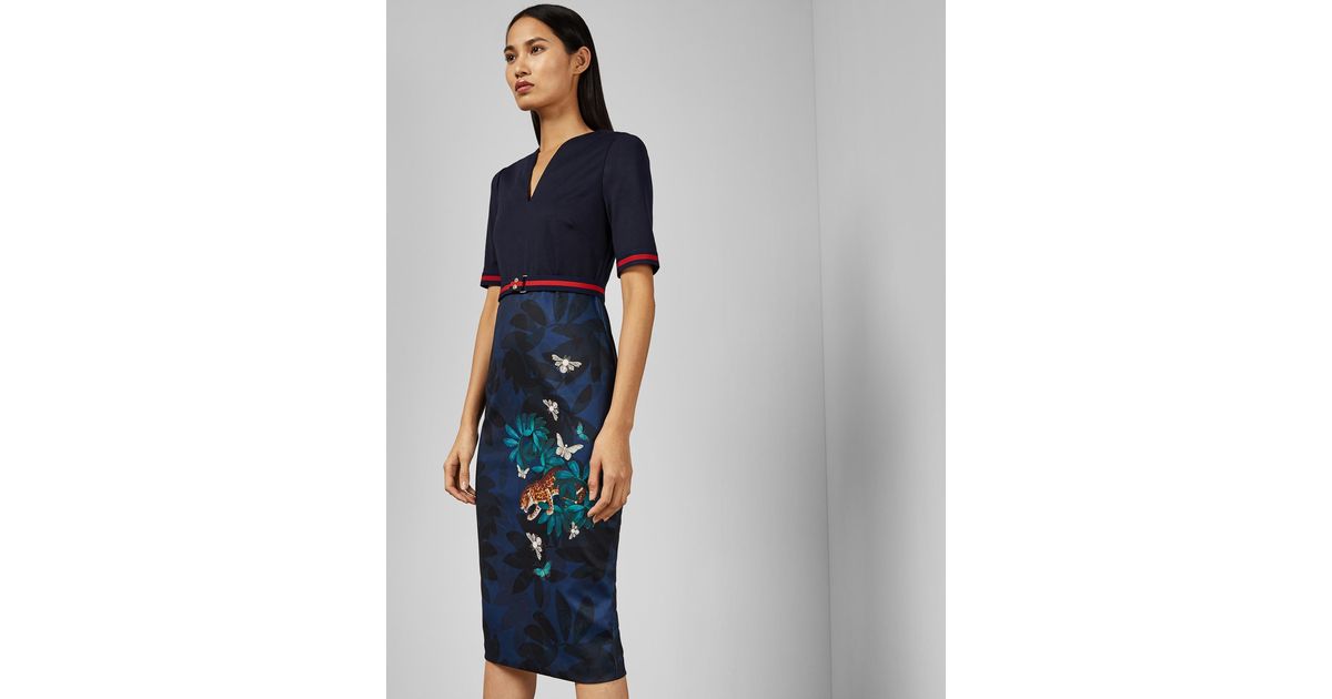 yalila houdini sheath dress
