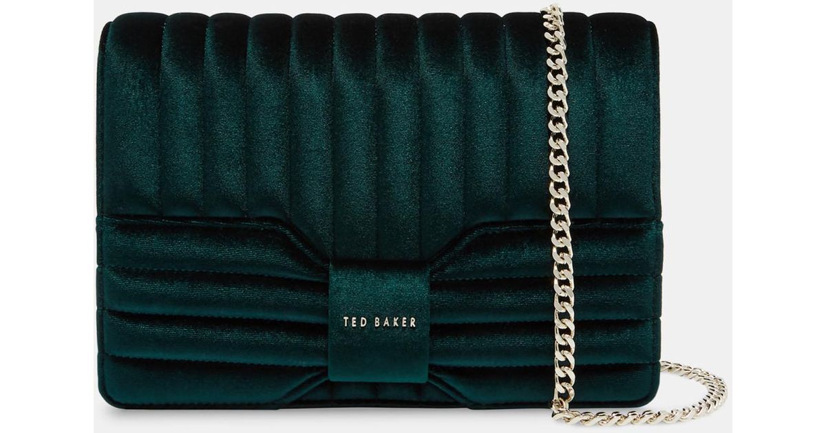 ted baker velvet bag