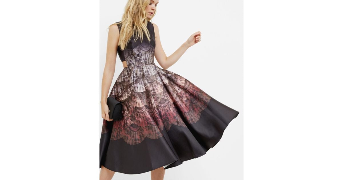 ted baker ombre dress