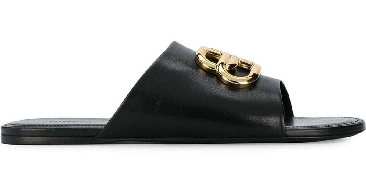 balenciaga flat sandals