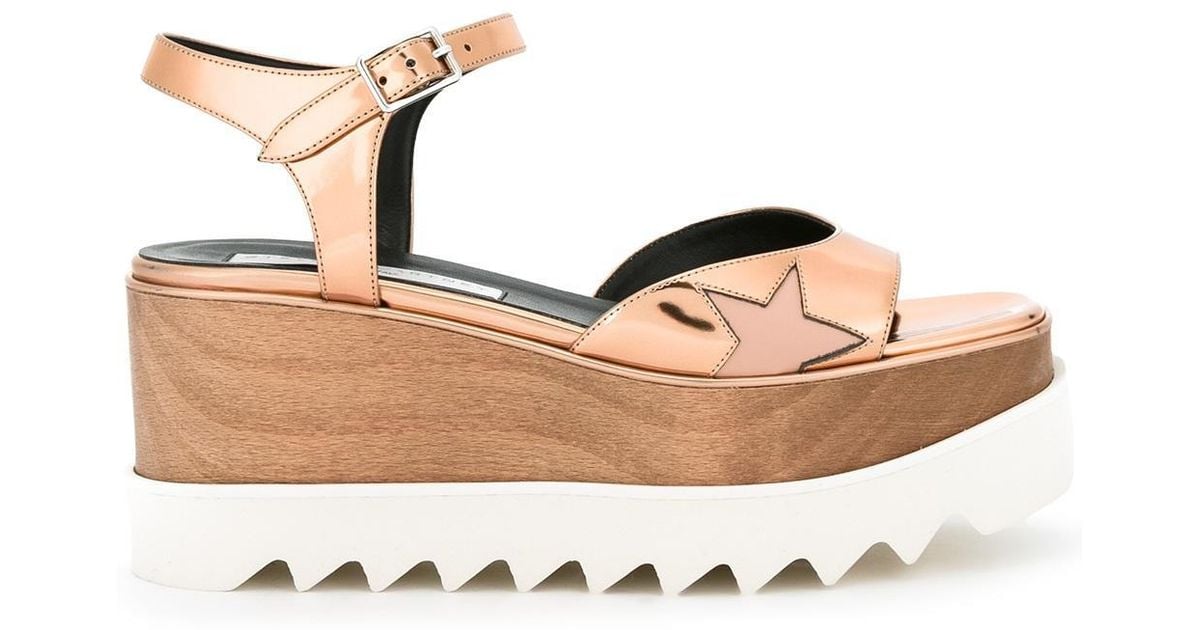 stella mccartney elyse star sandals