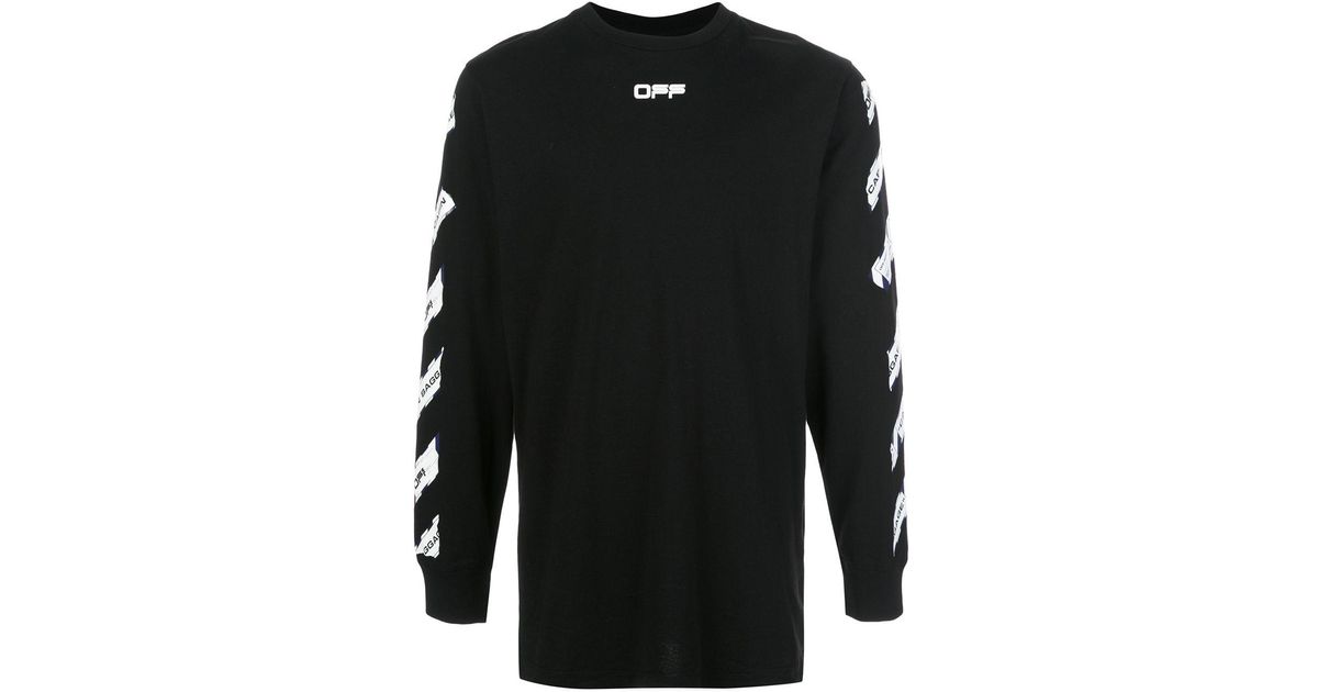 Off-White c/o Virgil Abloh Cabin Baggage T-shirt in Black for Men