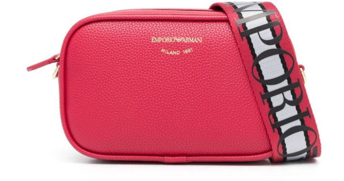 Emporio Armani Camera Bag in Pink Lyst