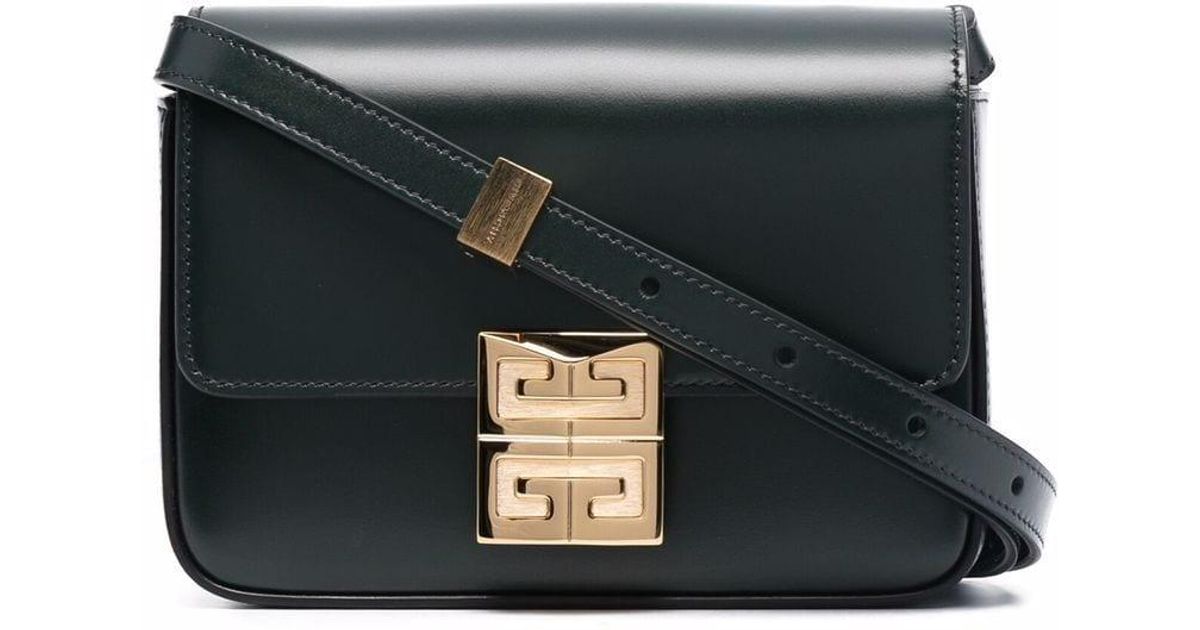 Givenchy 4g Small Leather Crossbody Bag in Black Lyst Australia