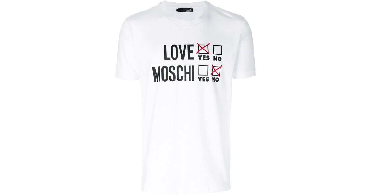love yes moschino