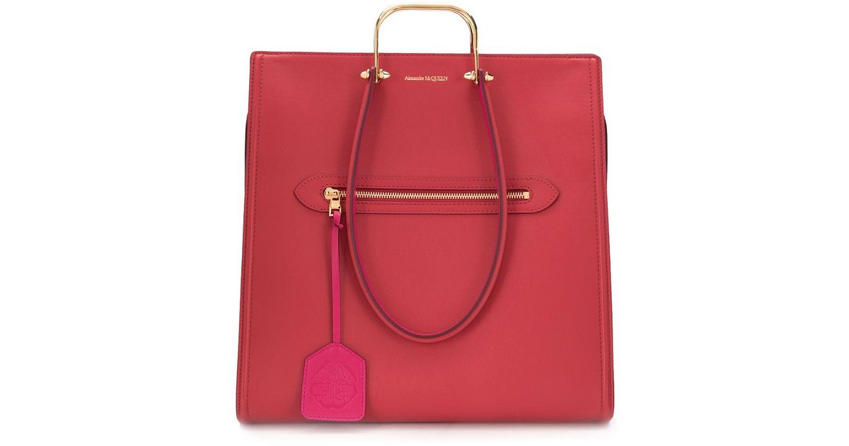 alexander mcqueen bag red