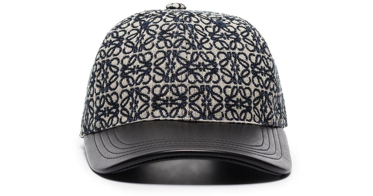 Loewe Cotton Anagram Jacquard Baseball Hat | Lyst Australia