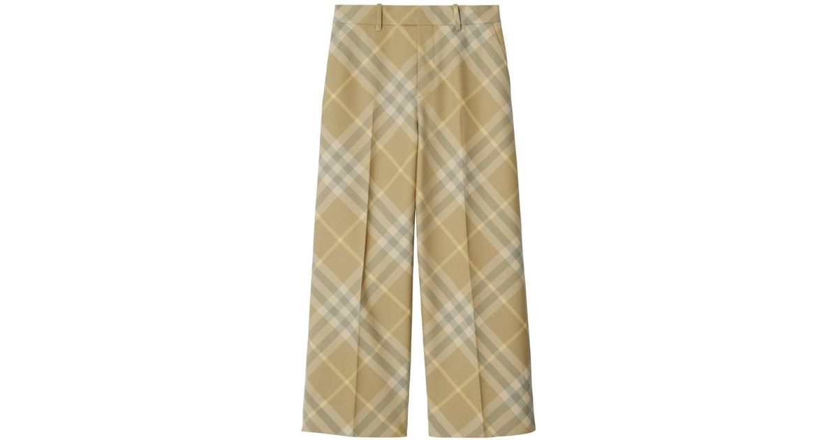 Burberry gold pants hot sale
