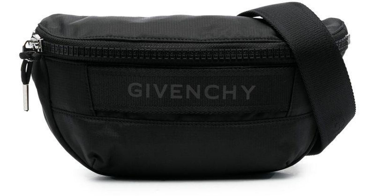 Givenchy Logo Gtrek Bum Bag in Black for Men Lyst UK