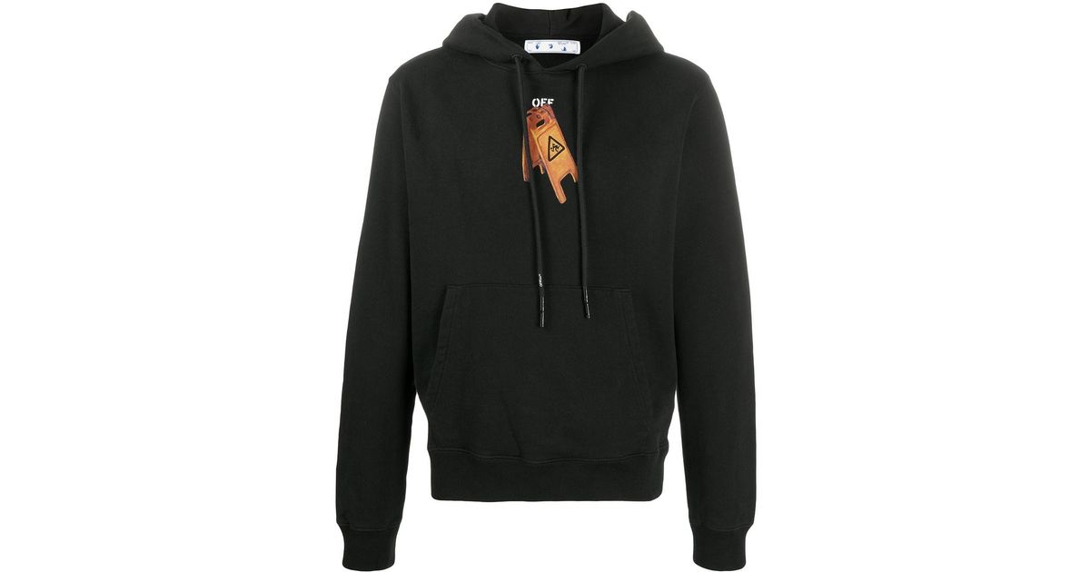 Off-White c/o Virgil Abloh PASCAL SKELETON フーディー Off-White c/o Virgil Abloh Pascal Skeleton Hoodie in Black