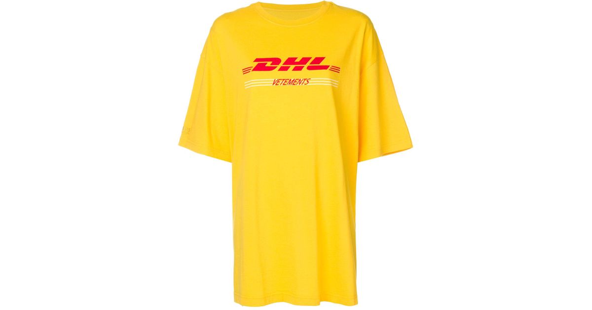 dhl hoodie vetements