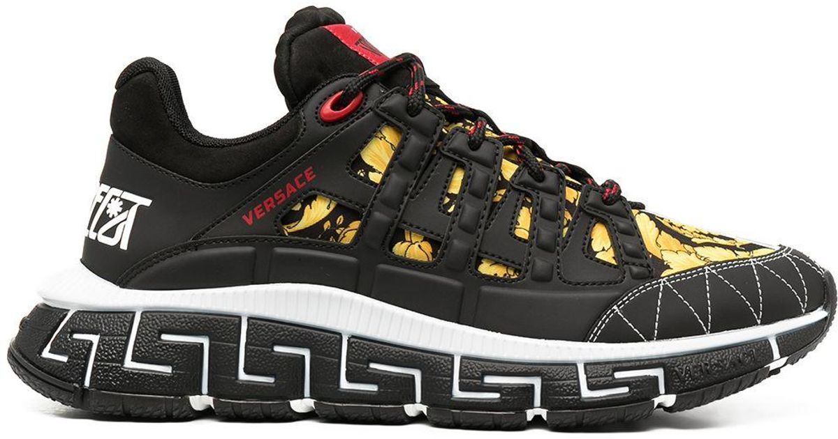 versace trainers black