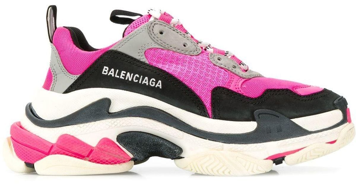 スニーカー BALENCIAGA Multicolor Mesh And Rubber 3Xl Gradient Sneakers ホワイト の ウィメンズ 3XL Gradient スニーカー スニーカー