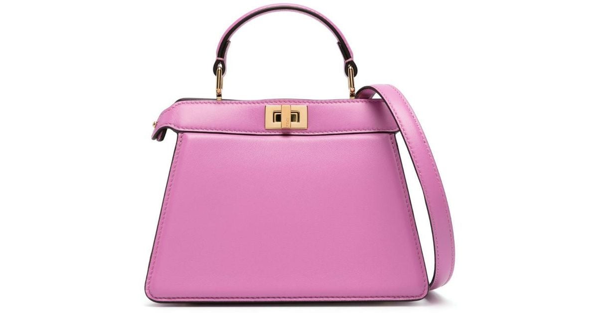 Neon pink shop fendi bag