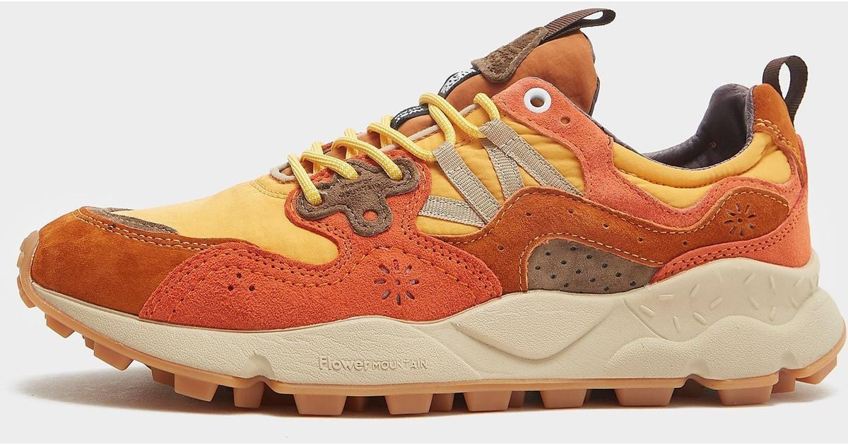 Flower Mountain X Hikerdelic Yamano 3 Trainers in Orange for Men Lyst