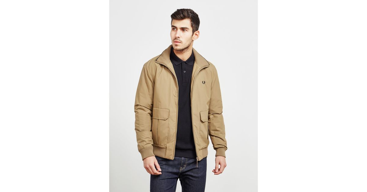 fred perry utility bomber jacket