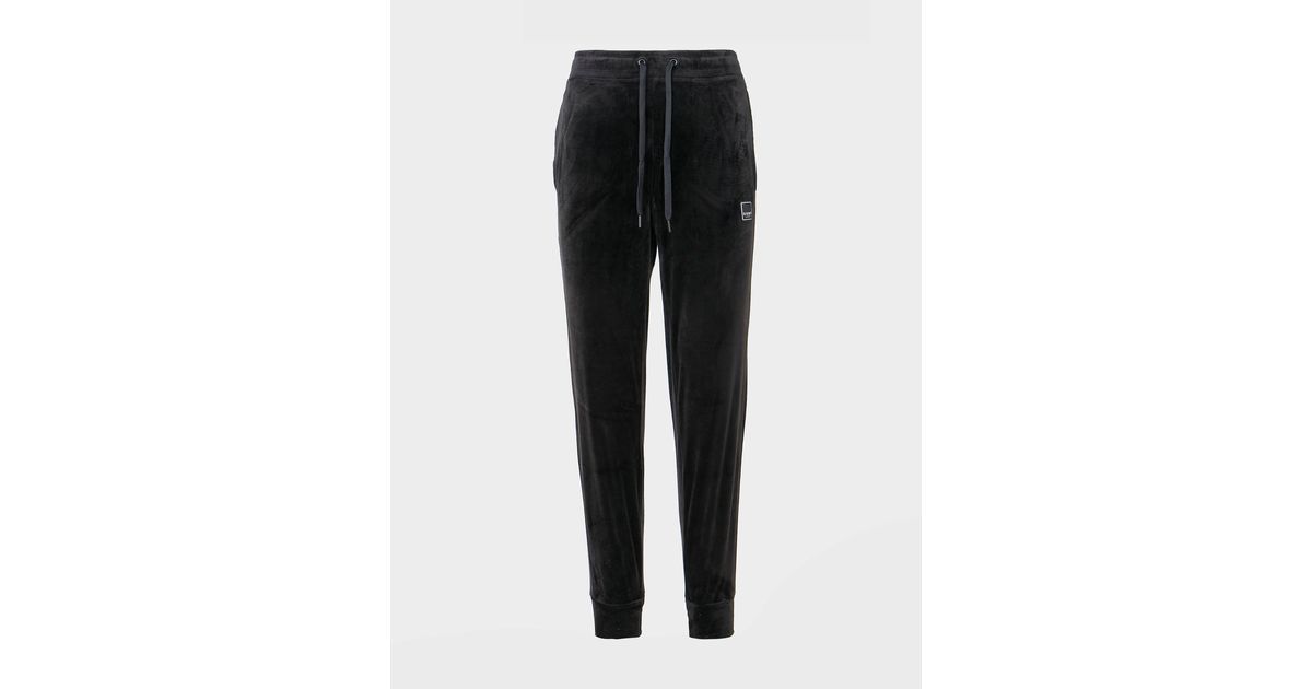 DKNY Velour joggers in Black | Lyst