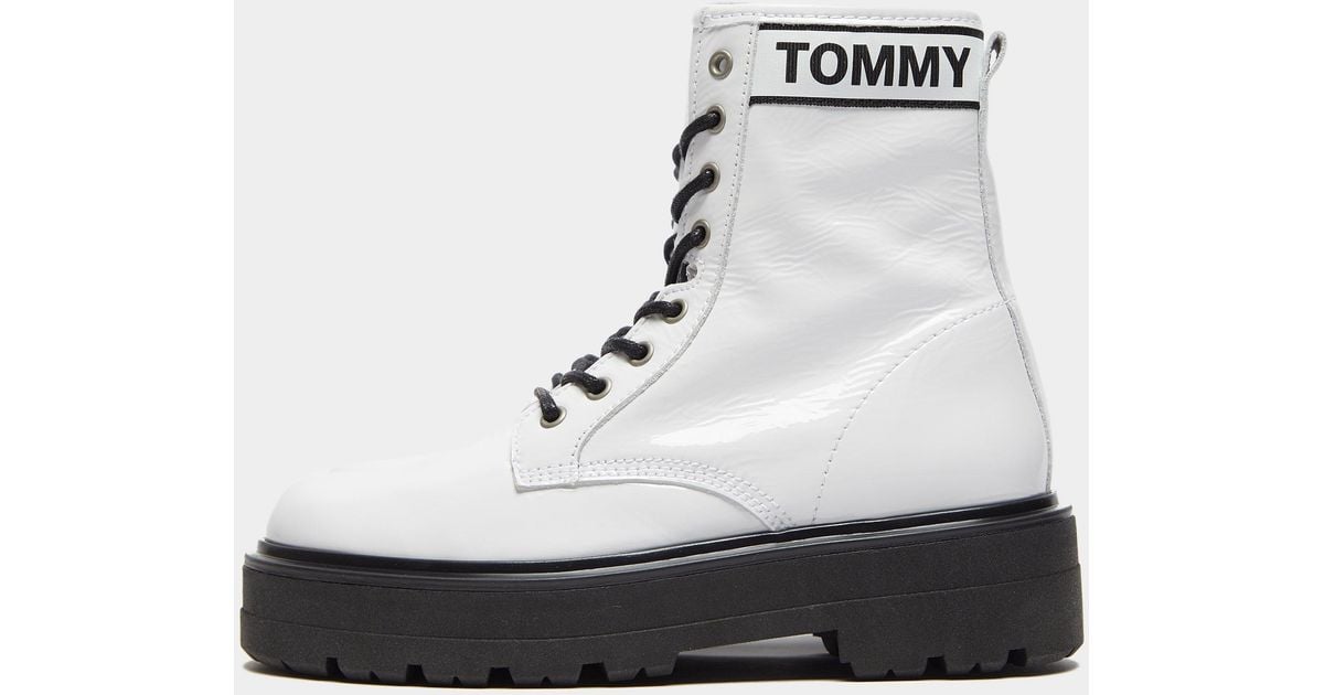 tommy hilfiger platform boots